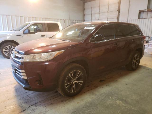 Photo 1 from auction – 2017 TOYOTA HIGHLANDER with VIN 5TDZARFH6HS024821