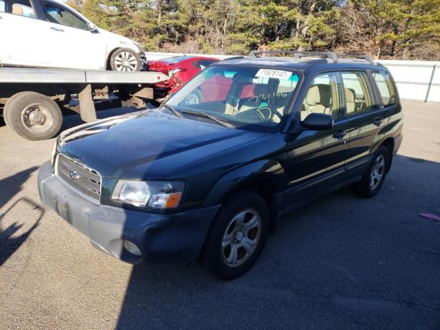 SUBARU FORESTER 2 2003 with VIN JF1SG63693H731156 - Photo from auction