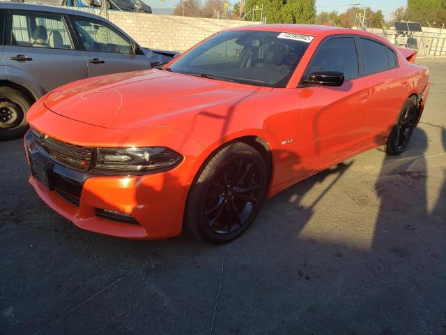 DODGE CHARGER R/ 2018 with VIN 2C3CDXCT5JH174244 - Photo from auction