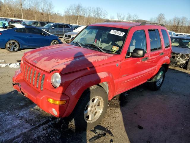 JEEP LIBERTY 2004 with VIN 1J4GL58K54W222488 - Photo from auction