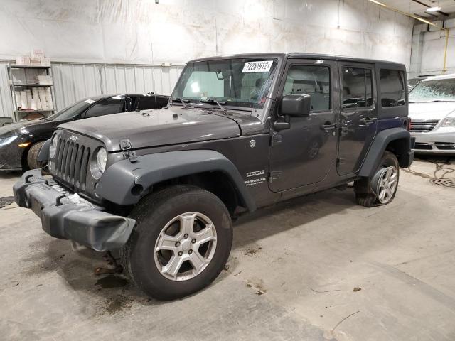 JEEP WRANGLER U 2016 with VIN 1C4BJWDG7GL202598 - Photo from auction
