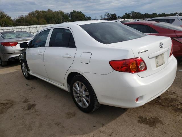 Photo 2 from auction – 2009 TOYOTA COROLLA BA with VIN JTDBL40E59J040505