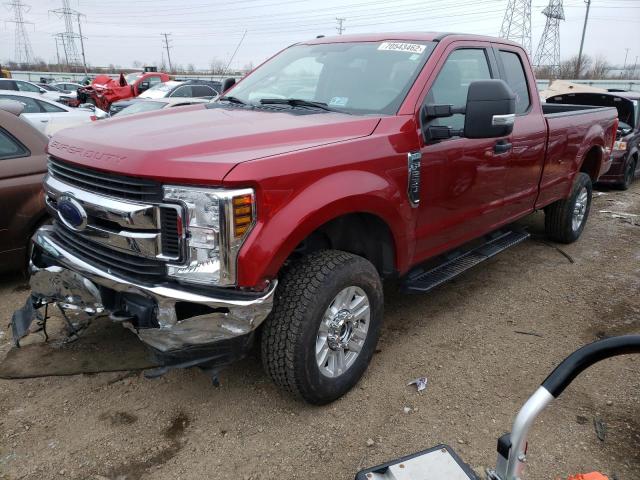 FORD F250 SUPER 2019 with VIN 1FT7X2B69KEG84530 - Photo from auction