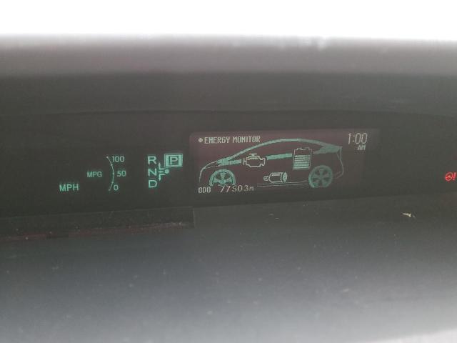 Photo 9 from auction – 2010 TOYOTA PRIUS with VIN JTDKN3DUXA0150448