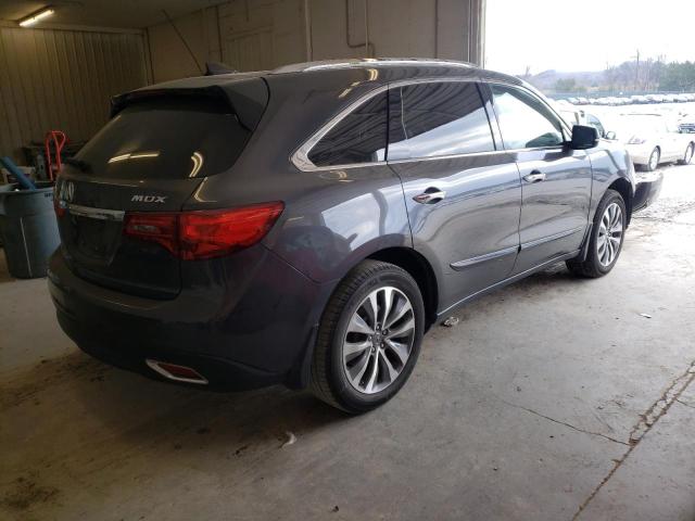 Photo 3 from auction – 2014 ACURA MDX TECHNO with VIN 5FRYD3H68EB001955