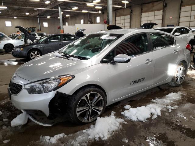 KIA FORTE EX 2014 with VIN KNAFX4A86E5208005 - Photo from auction