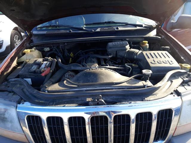Photo 11 from auction – 2002 JEEP GRAND CHER with VIN 1J8GW38S02C166985