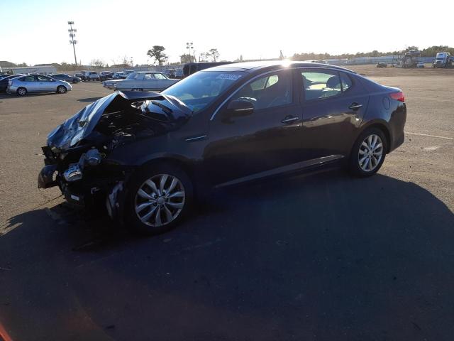 KIA OPTIMA EX 2014 with VIN 5XXGN4A79EG346654 - Photo from auction