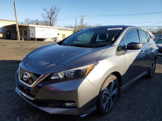 NISSAN LEAF SV PL 2021 with VIN 1N4BZ1CV2MC554890 - Photo from auction