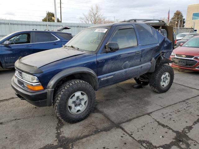 CHEVROLET BLAZER 2002 with VIN 1GNCT18W42K163641 - Photo from auction