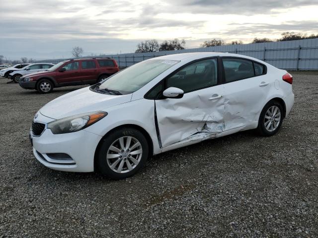 KIA FORTE LX 2014 with VIN KNAFX4A68E5223958 - Photo from auction