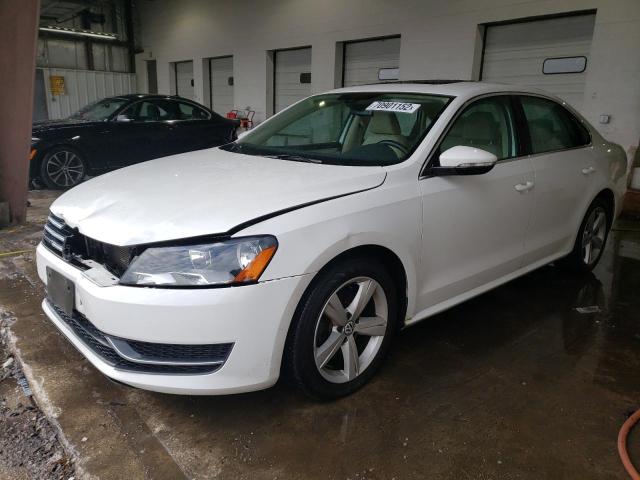 VOLKSWAGEN PASSAT SE 2012 with VIN 1VWBH7A33CC020083 - Photo from auction
