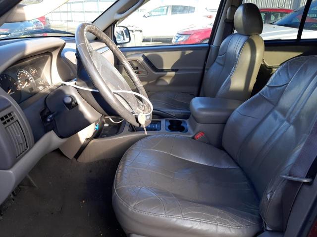 Photo 7 from auction – 2002 JEEP GRAND CHER with VIN 1J8GW38S02C166985