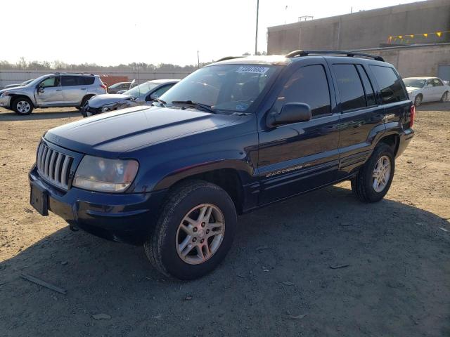 JEEP GRAND CHER 2004 with VIN 1J4GW48N84C213829 - Photo from auction