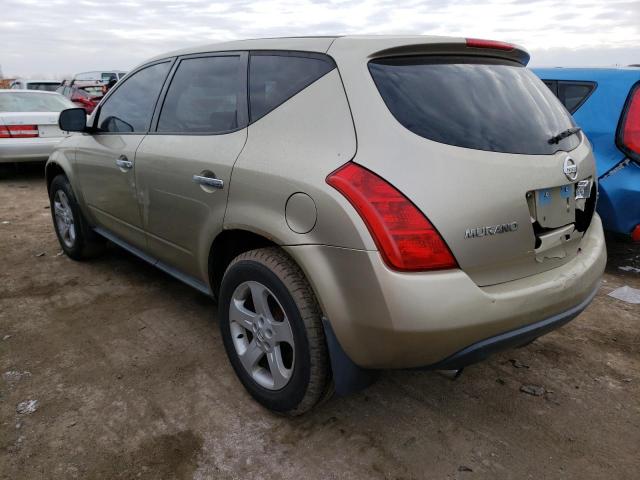Photo 2 from auction – 2005 NISSAN MURANO SL with VIN JN8AZ08T65W329447