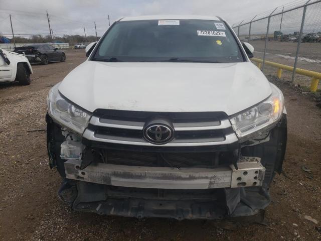 Photo 5 from auction – 2019 TOYOTA HIGHLANDER with VIN 5TDZARFH1KS057300