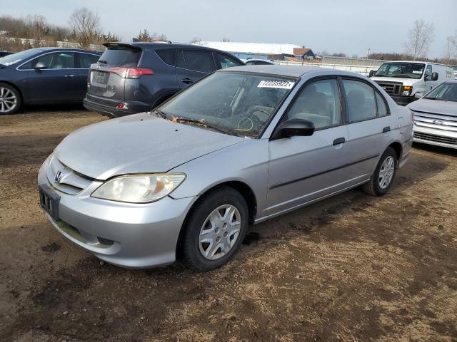 HONDA CIVIC 2004 with VIN 2HGES16474H611176 - Photo from auction