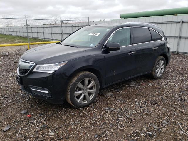 ACURA MDX ADVANC 2016 with VIN 5FRYD4H92GB023971 - Photo from auction