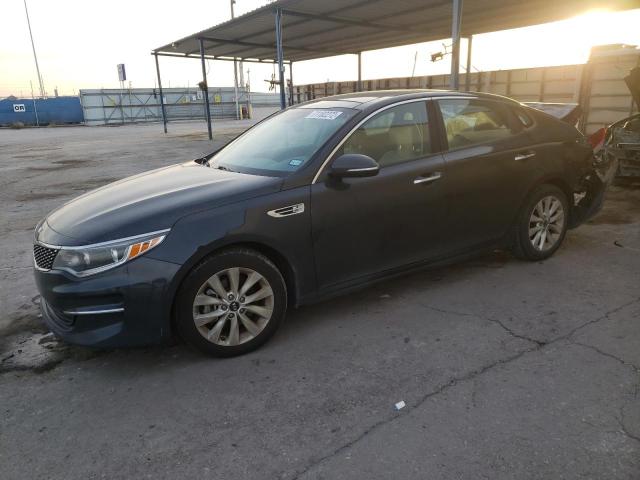 KIA OPTIMA EX 2016 with VIN 5XXGU4L35GG010807 - Photo from auction