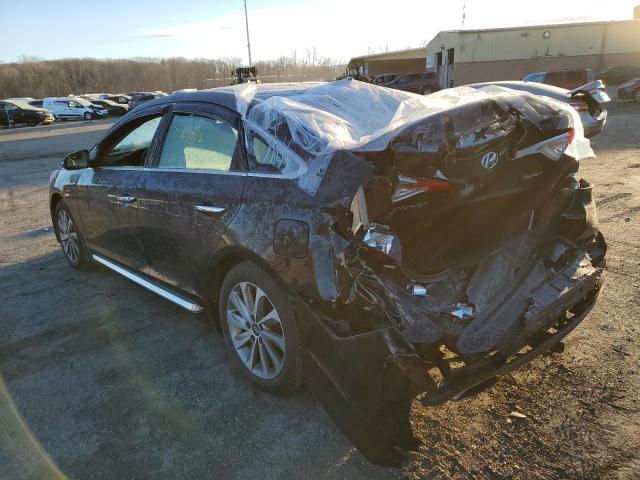 Photo 2 from auction – 2017 HYUNDAI SONATA SPO with VIN 5NPE34AF8HH490838