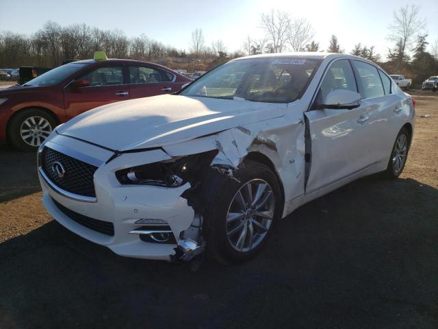INFINITI Q50 BASE 2014 with VIN JN1BV7AR9EM689359 - Photo from auction