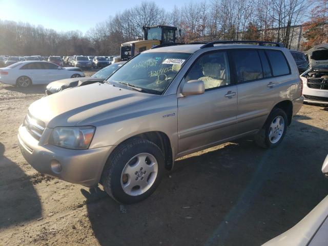 TOYOTA HIGHLANDER 2006 with VIN JTEEW21AX60018680 - Photo from auction