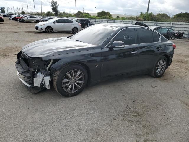 INFINITI Q50 BASE 2014 with VIN JN1BV7AP0EM689264 - Photo from auction