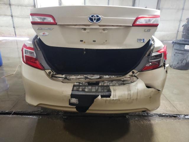 Photo 6 from auction – 2012 TOYOTA CAMRY HYBR with VIN 4T1BD1FK0CU026764