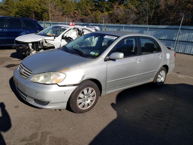 TOYOTA COROLLA 2003 with VIN 2T1BR32EX3C104627 - Photo from auction