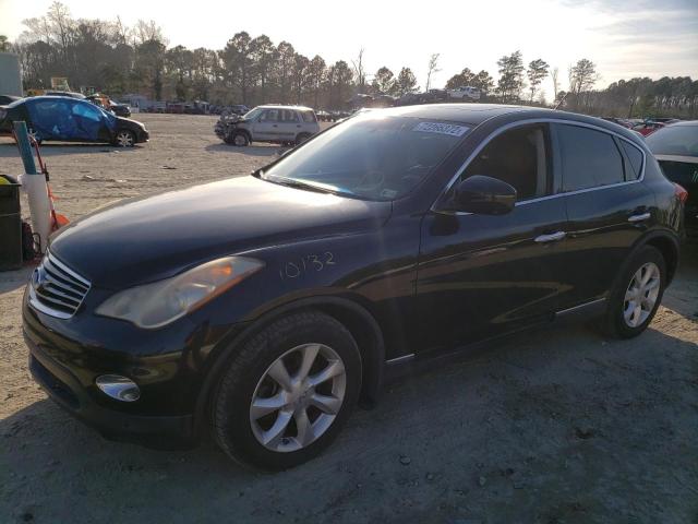 INFINITI EX35 BASE 2010 with VIN JN1AJ0HR8AM752210 - Photo from auction