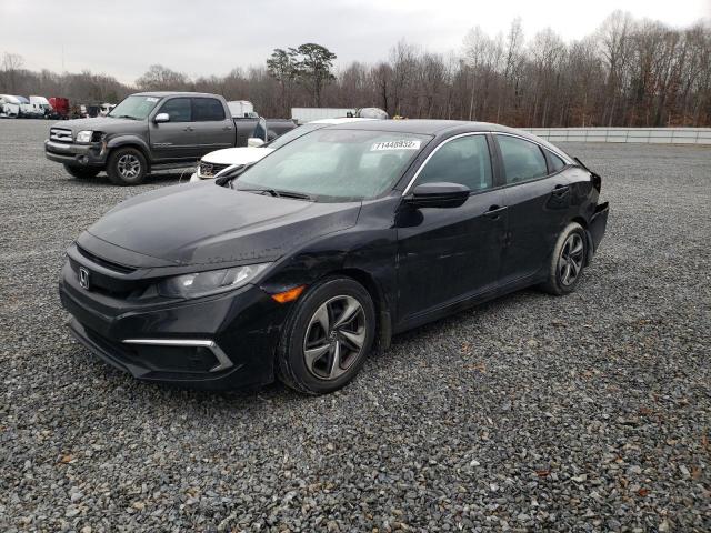 Photo 1 from auction – 2019 HONDA CIVIC LX with VIN 19XFC2F62KE028207