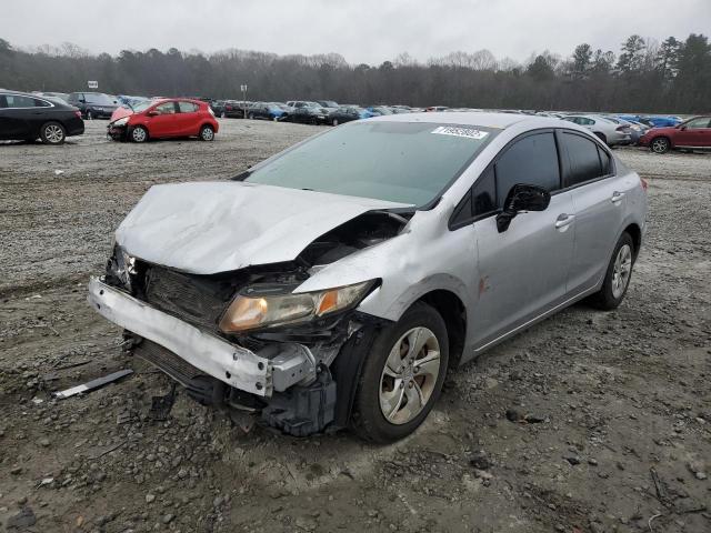 HONDA CIVIC LX 2014 with VIN 19XFB2F51EE004866 - Photo from auction