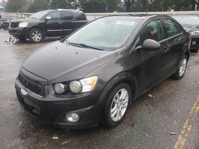 CHEVROLET SONIC LT 2013 with VIN 1G1JC5SH1D4240547 - Photo from auction