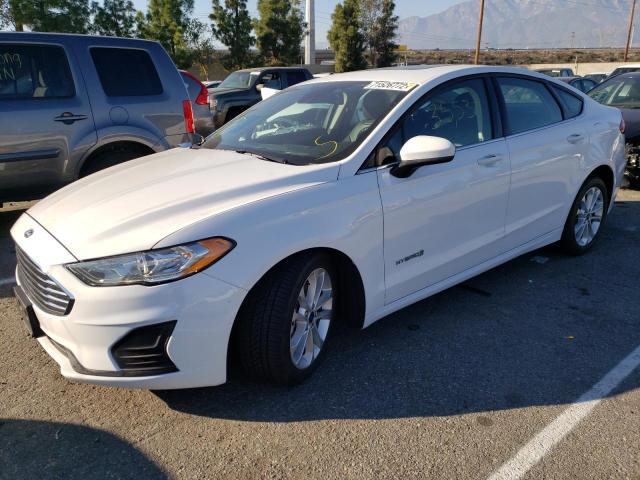Photo 1 from auction – 2019 FORD FUSION SE with VIN 3FA6P0LU9KR114785