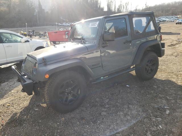JEEP WRANGLER S 2014 with VIN 1C4AJWAG2EL148107 - Photo from auction
