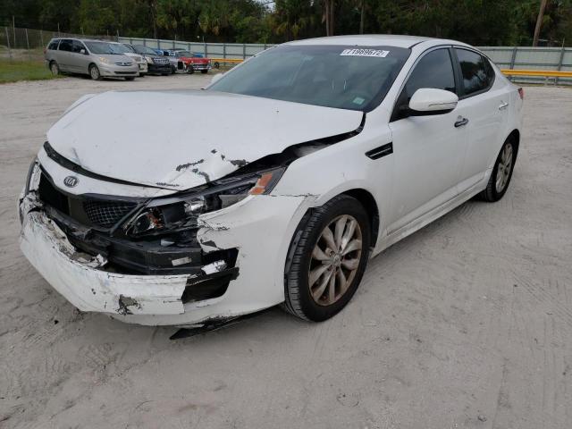KIA OPTIMA LX 2015 with VIN 5XXGM4A77FG434834 - Photo from auction