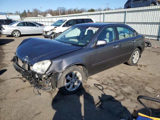 KIA OPTIMA LX 2006 with VIN KNAGE124465074522 - Photo from auction