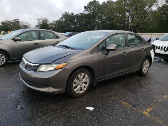 Photo 2 from auction – 2012 HONDA CIVIC LX with VIN 19XFB2F59CE007379