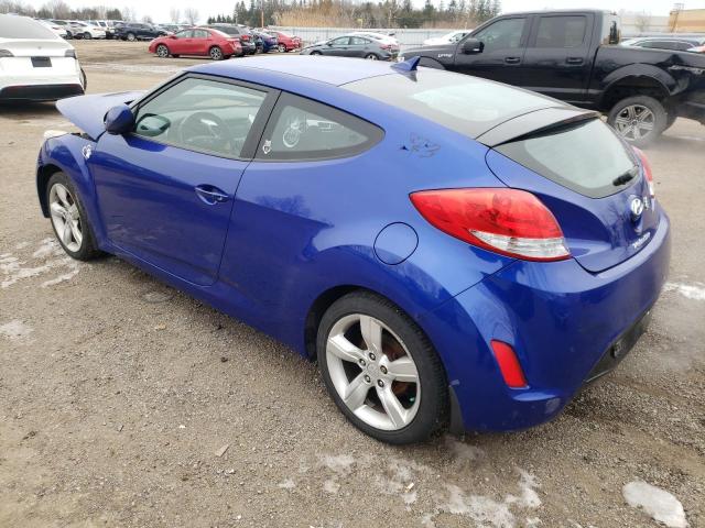 Photo 2 from auction – 2013 HYUNDAI VELOSTER with VIN KMHTC6AD9DU089702