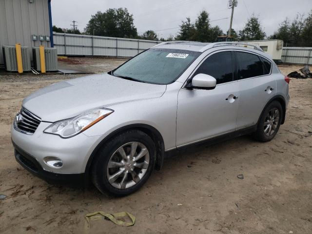 INFINITI EX35 BASE 2010 with VIN JN1AJ0HP1AM703381 - Photo from auction