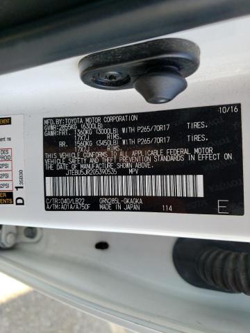 Photo 14 from auction – 2016 TOYOTA 4RUNNER SR with VIN JTEBU5JR2G5390535
