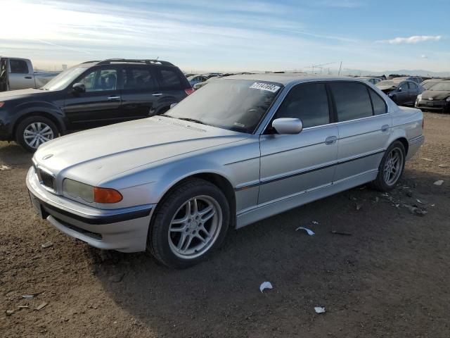 BMW 740 IL 1999 with VIN WBAGH8335XDP01287 - Photo from auction