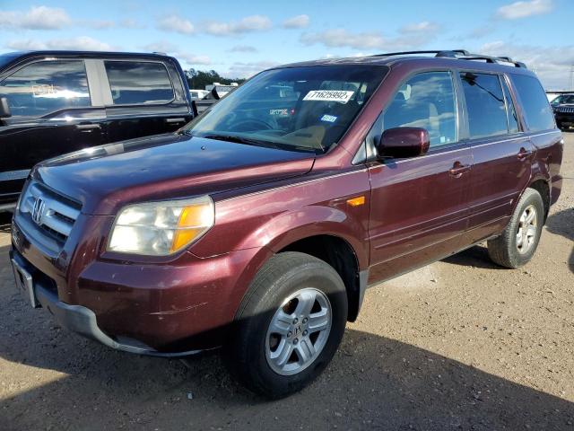 HONDA PILOT VP 2008 with VIN 5FNYF28248B021739 - Photo from auction