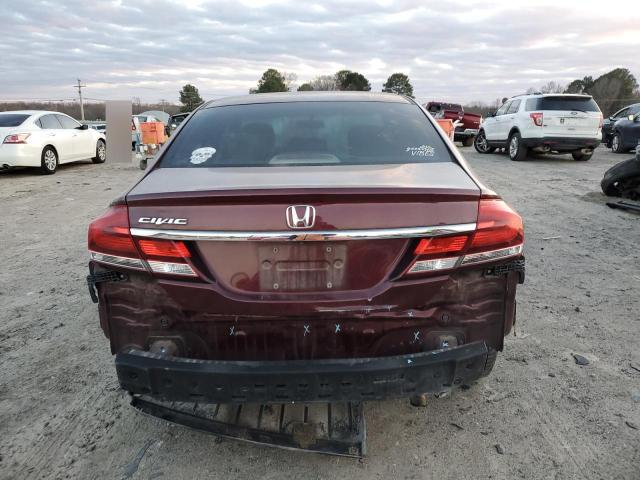 Photo 6 from auction – 2013 HONDA CIVIC LX with VIN 19XFB2F55DE050117