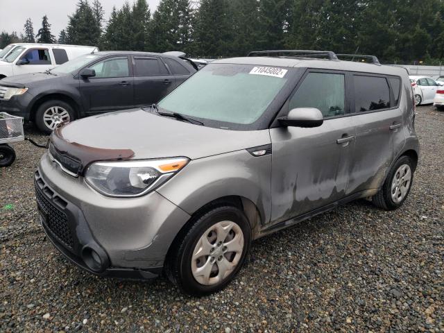 KIA SOUL 2014 with VIN KNDJN2A22E7082524 - Photo from auction