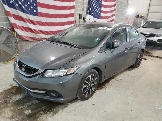 HONDA CIVIC EXL 2013 with VIN 19XFB2F97DE056469 - Photo from auction
