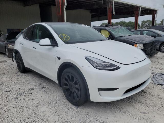 Photo 4 from auction – 2022 TESLA MODEL Y with VIN 7SAYGDEE8NF437234