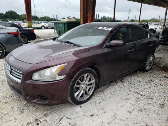 NISSAN MAXIMA S 2014 with VIN 1N4AA5AP0EC482524 - Photo from auction