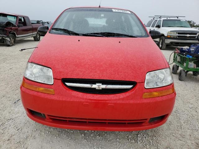 Photo 5 from auction – 2004 CHEVROLET AVEO LS with VIN KL1TJ62624B254163