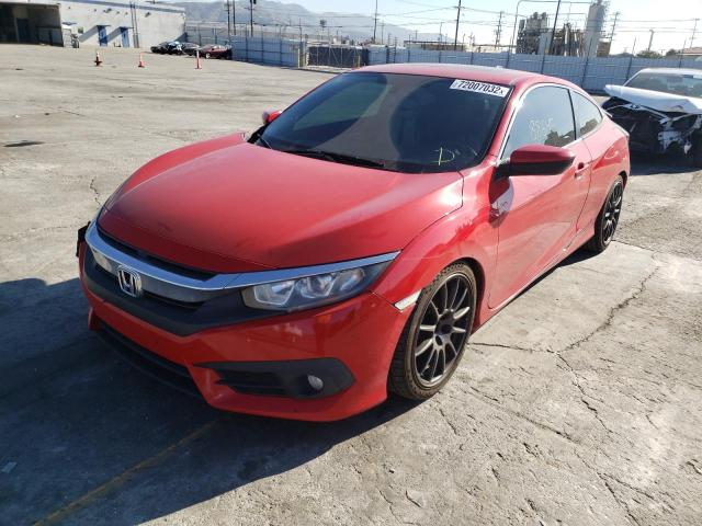 HONDA CIVIC EXL 2016 with VIN 2HGFC3B78GH355972 - Photo from auction